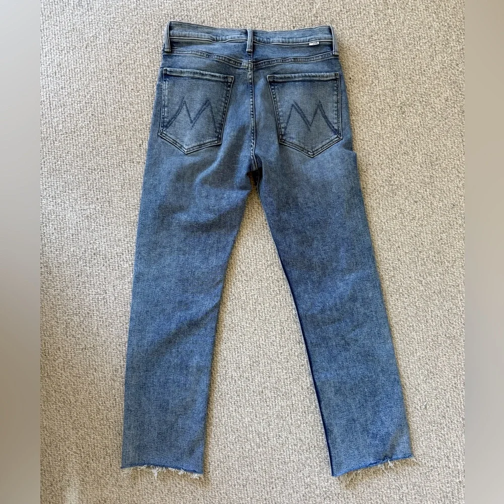 Mother Tomcat Ankle Fray Jeans - Picture 4 of 10